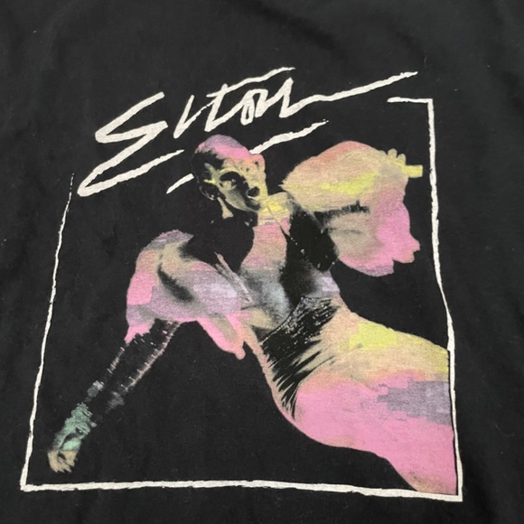 Elton John Black T-Shirt size Large - Picture 6 of 6